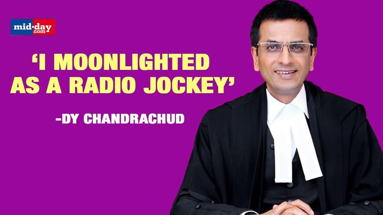 I Moonlighted As A Radio Jockey In My 20S: CJI Dy Chandrachud